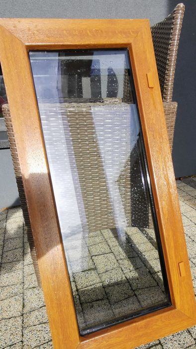 Okna PCV kolor: Złoty Dąb