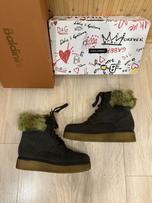 Італійські преміальні ботинки з замші Hand Made PEPEROSA