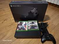Xbox One X + 2 gry