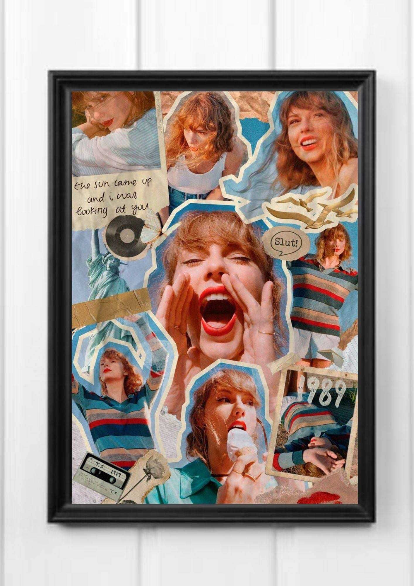 Plakat A4 kodak taylor swift muzyka