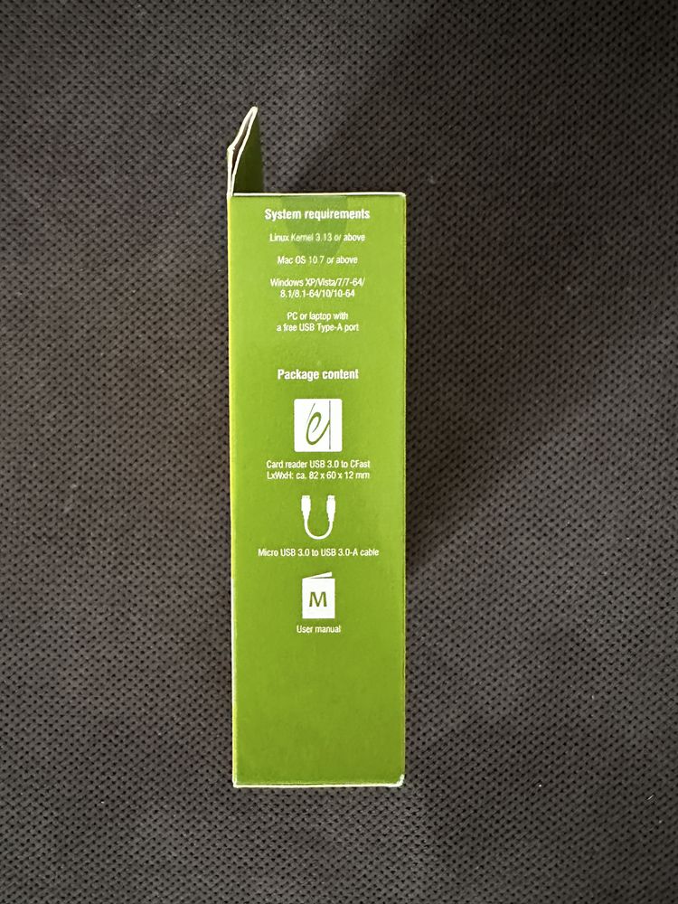 Czytnik kart pamięci CFast Delock usb 3.0 nowy