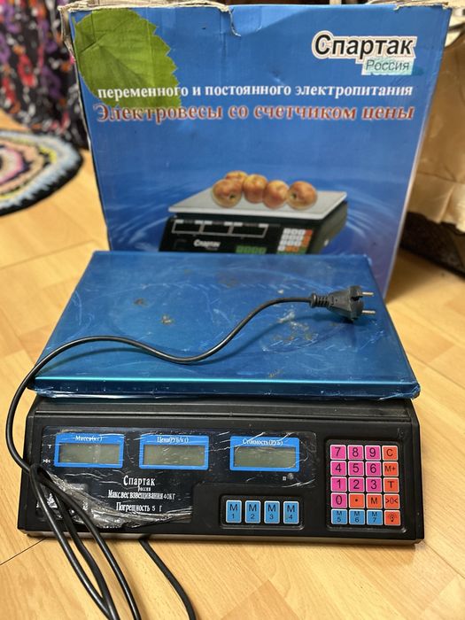 Електронні ваги веса