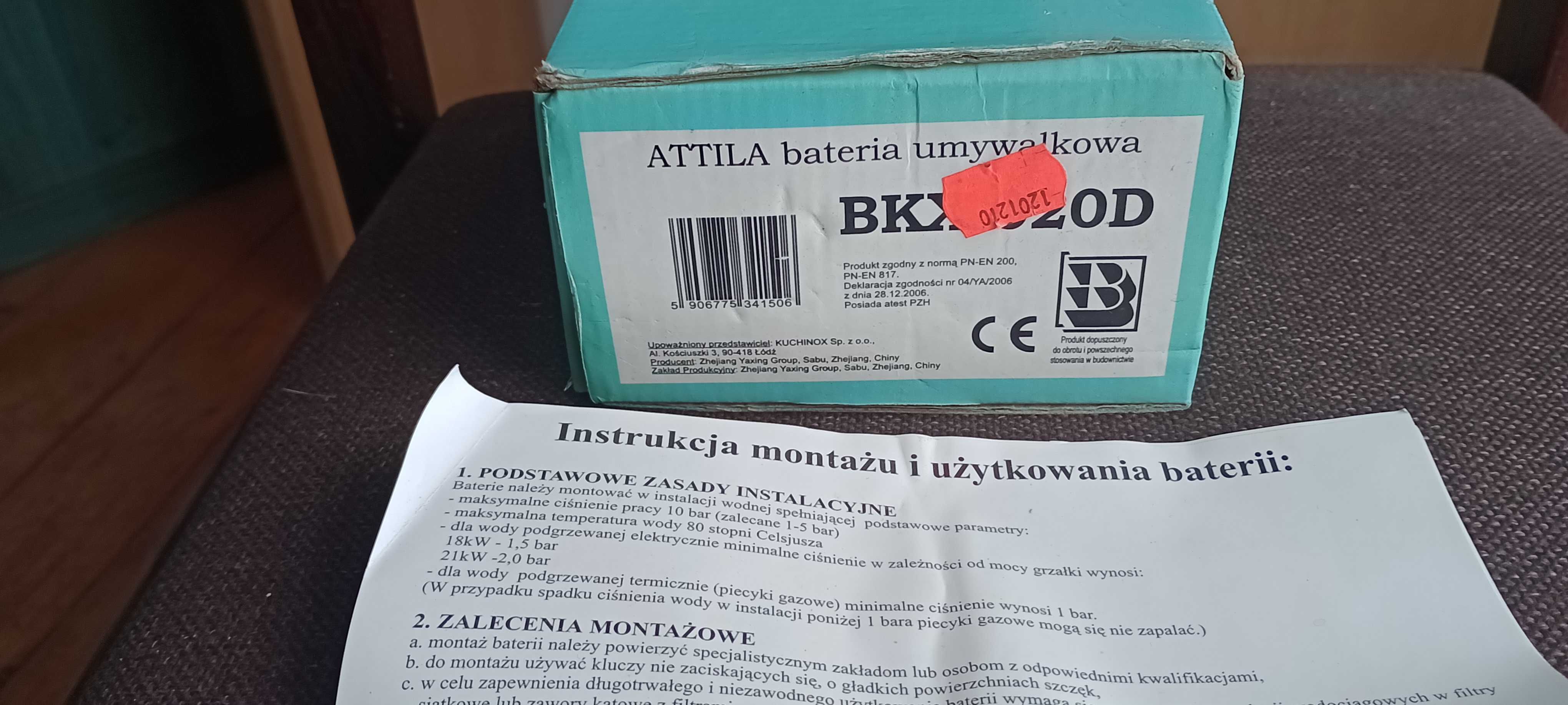 Umywalka na blatowa do łazienki