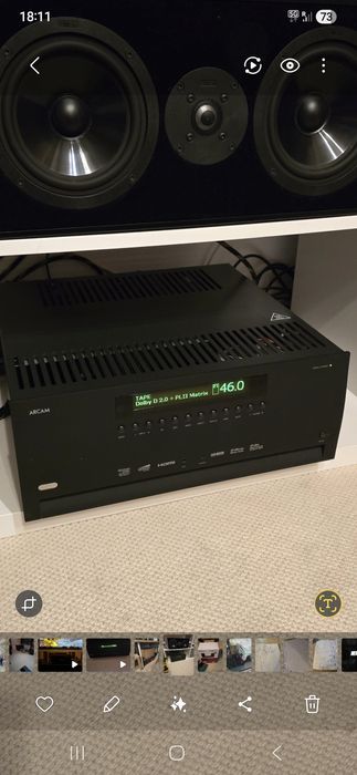 Ampituner  Arcam Avr 500  to coś więcej niż Marantz Denon itp.