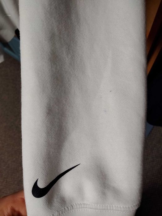 !Оригінал! Nike біла худі big red swoosh