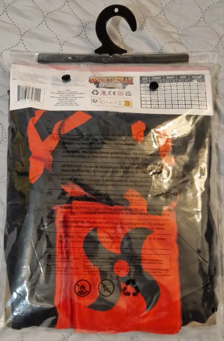 Strój na karnawał, bal dla niej - ninja