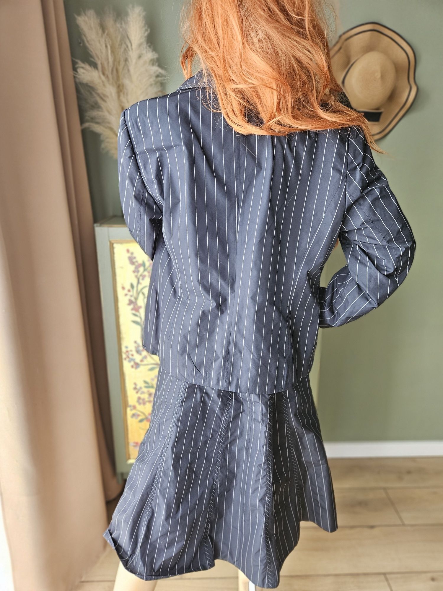 Elegancki Zestaw damski Gerry Weber – klasyczna marynarka + spódnica m