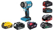 Klucz udarowy Dedra 18V 350NM adapter Dewalt Makita milwaukee SAS+