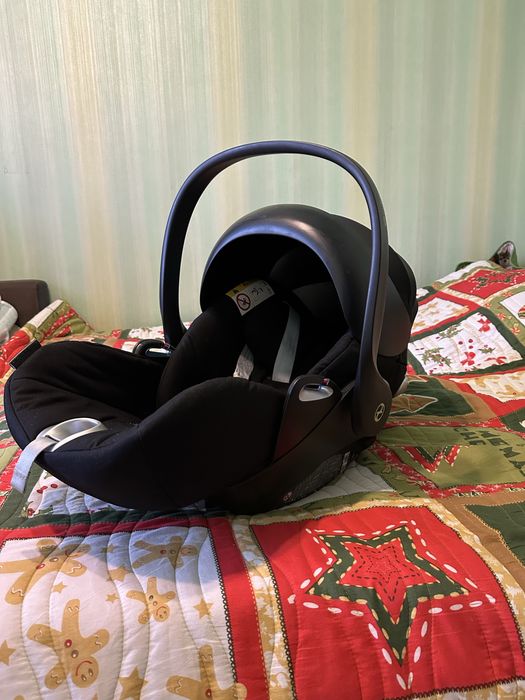 Автолюлька Cybex cloud Q + адаптеры к коляске Anex