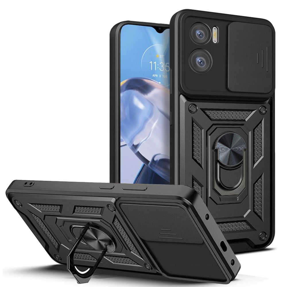 Tech-Protect Camshield Pro Motorola Moto E22 / E22I Black