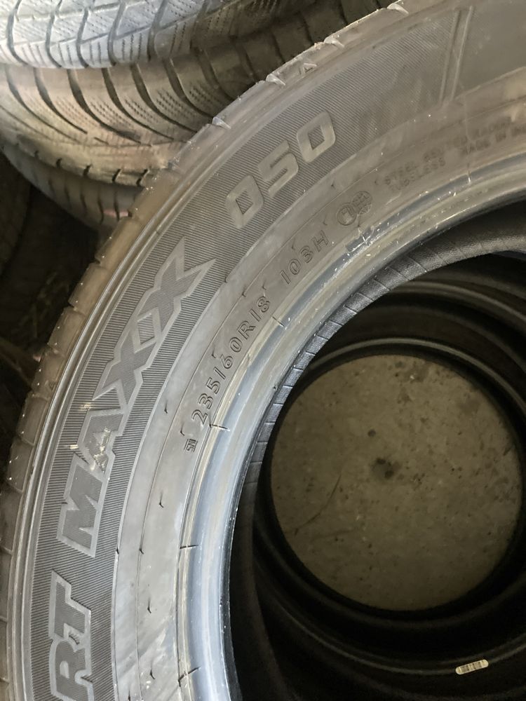 4x 235/60r18 Dunlop montaż 0zł szczecin