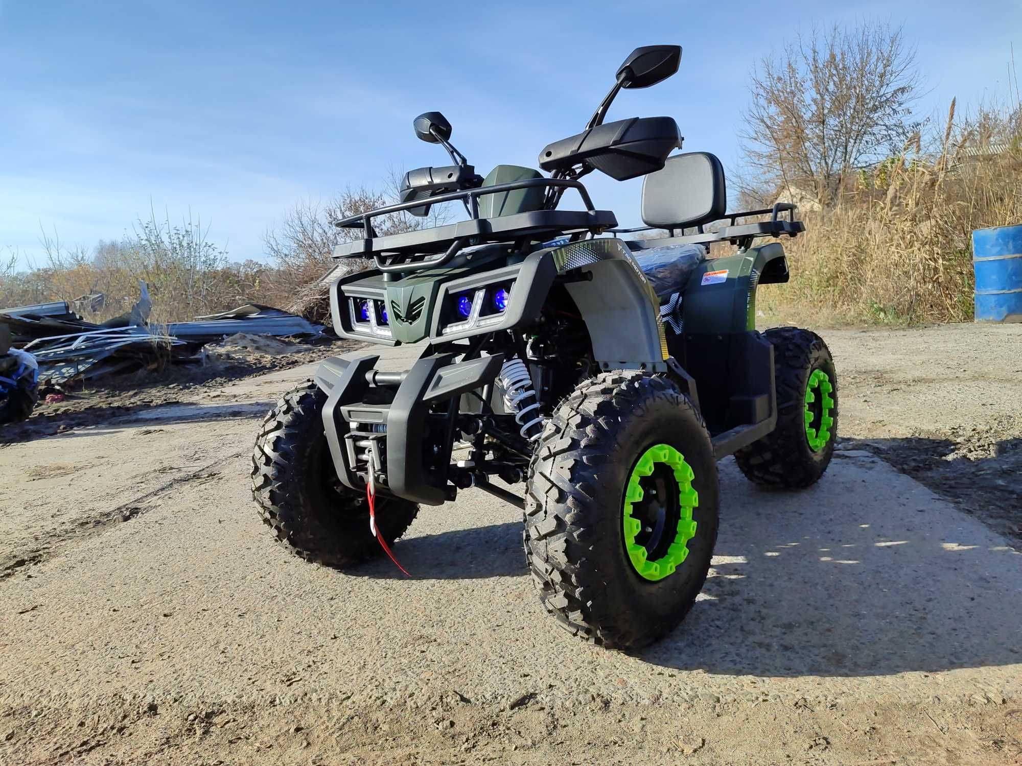 Квадроцикл с доставкой Comman Scorpion 200cc с лебедкой