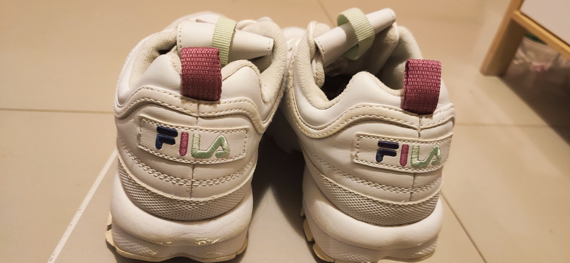 Buty na wysokiej podeszwie Fila Disruptor 37.5