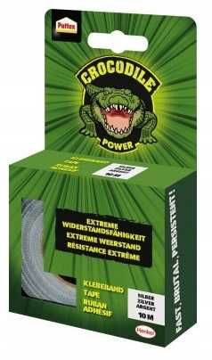 Taśma samoprzylepna Pattex Crocodile Power PCTS1 48mmx10m srebrna
