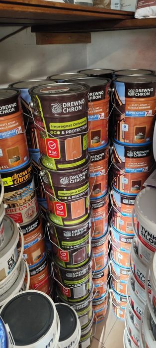 DREWNOCHRON Impregnat EXTRA 4,5l ECO  dąb cedr tik sosna palisander !!