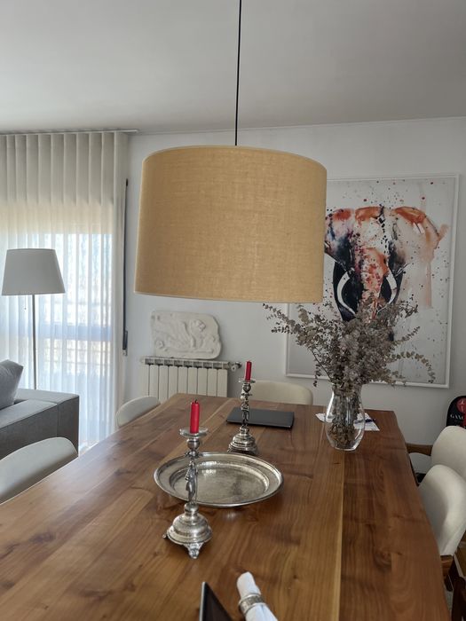 Abajur Gigante 100% linho