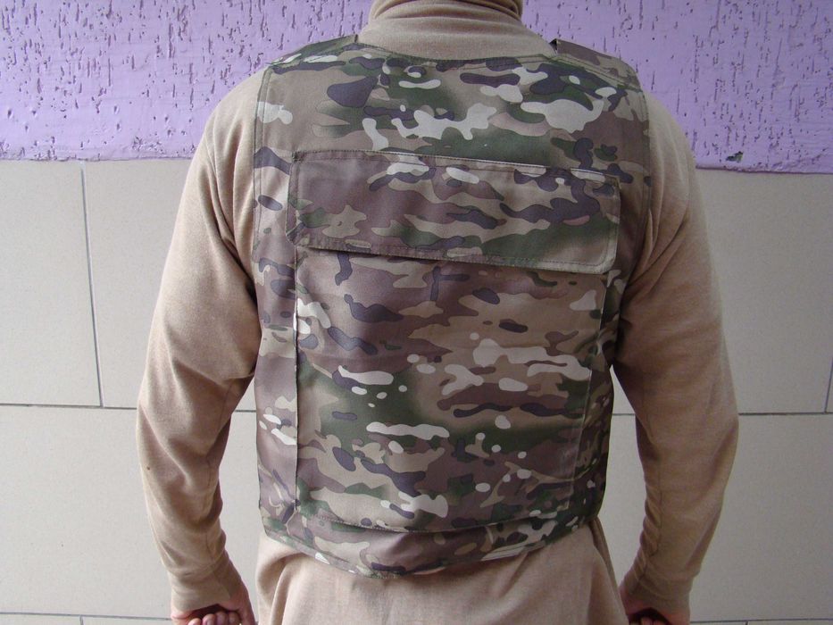 Плитоноска в расцветке Мультикам.