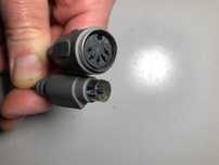 переходник S-Video (7 pin)- гнездо  СГ-5, DIN-5 или ОНЦ-ВГ-4-5/16).
