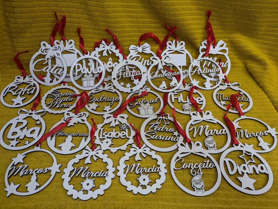Bolas de natal personalizadas