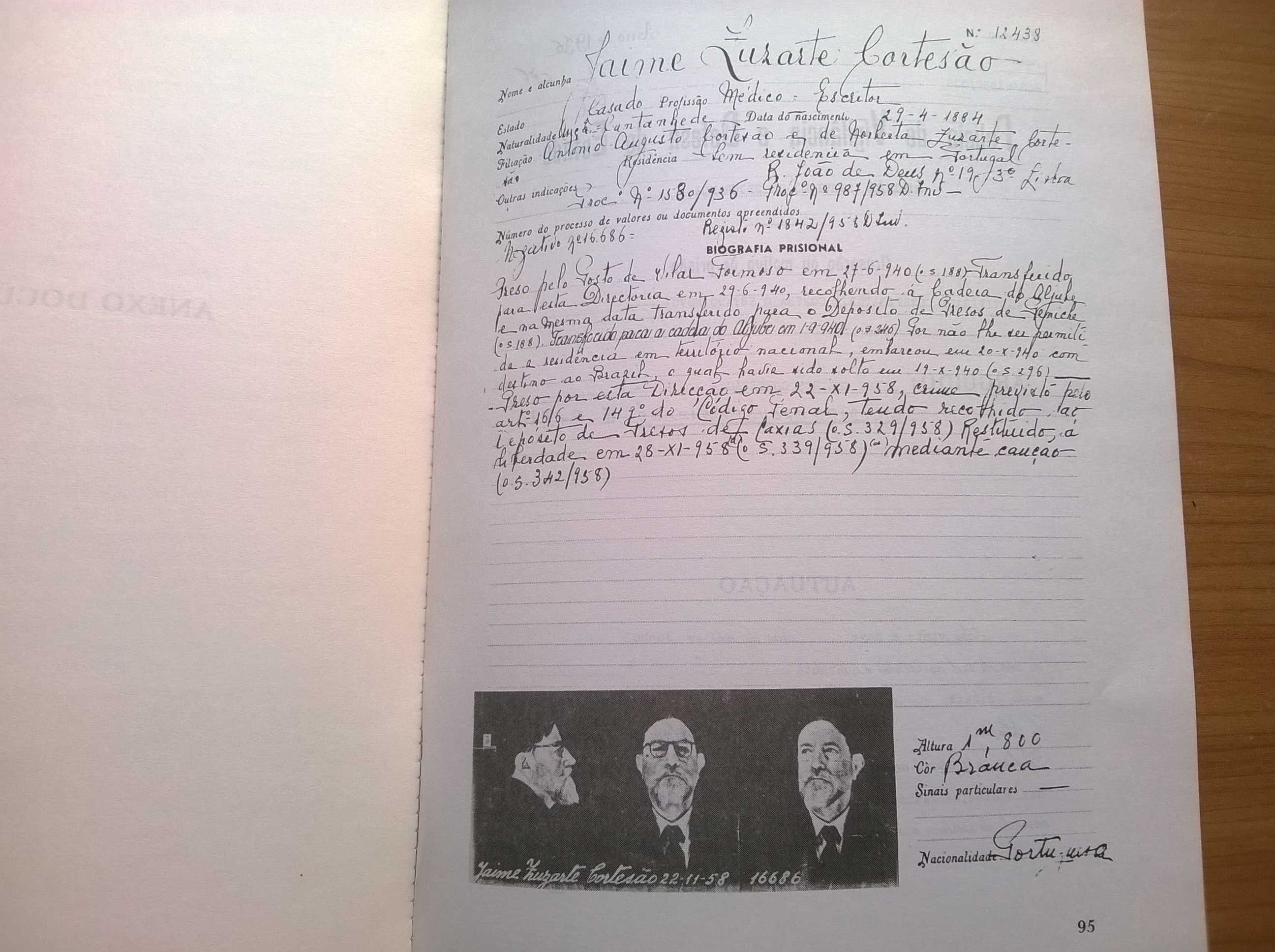 Jaime Cortesão - 13 Cartas do Cativeiro e do Exílio (1940)