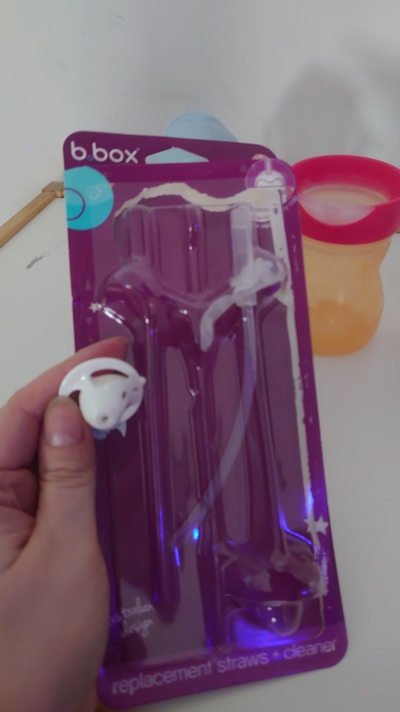 Zestaw bbox słomka bidon kubek