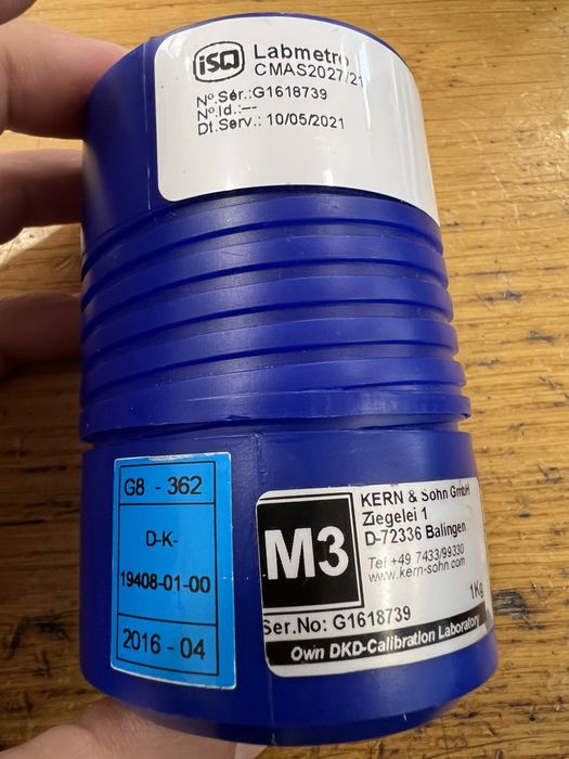 Peso Kern & Sohn GmbH M3 1Kg