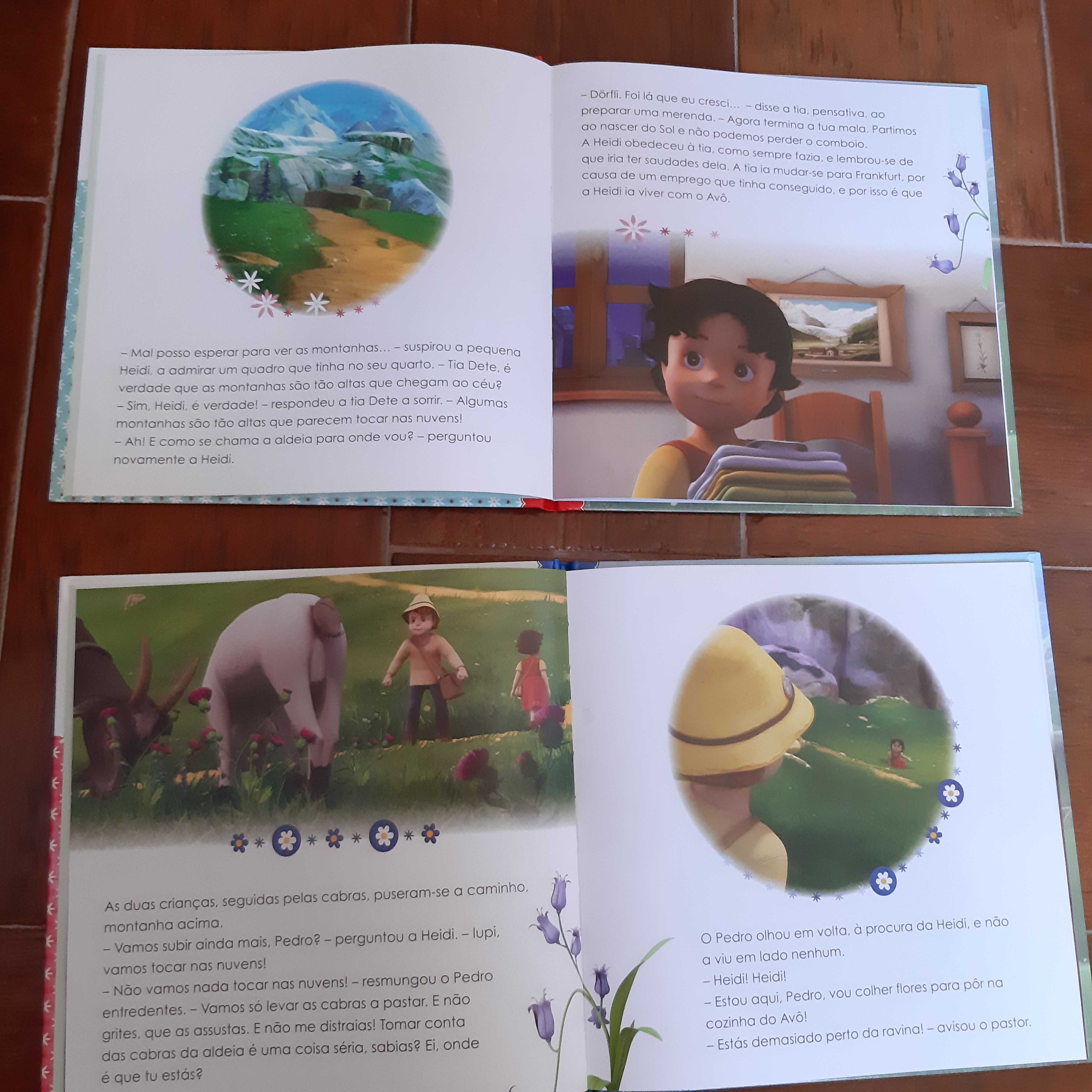 4 Livros Heidi + Musti