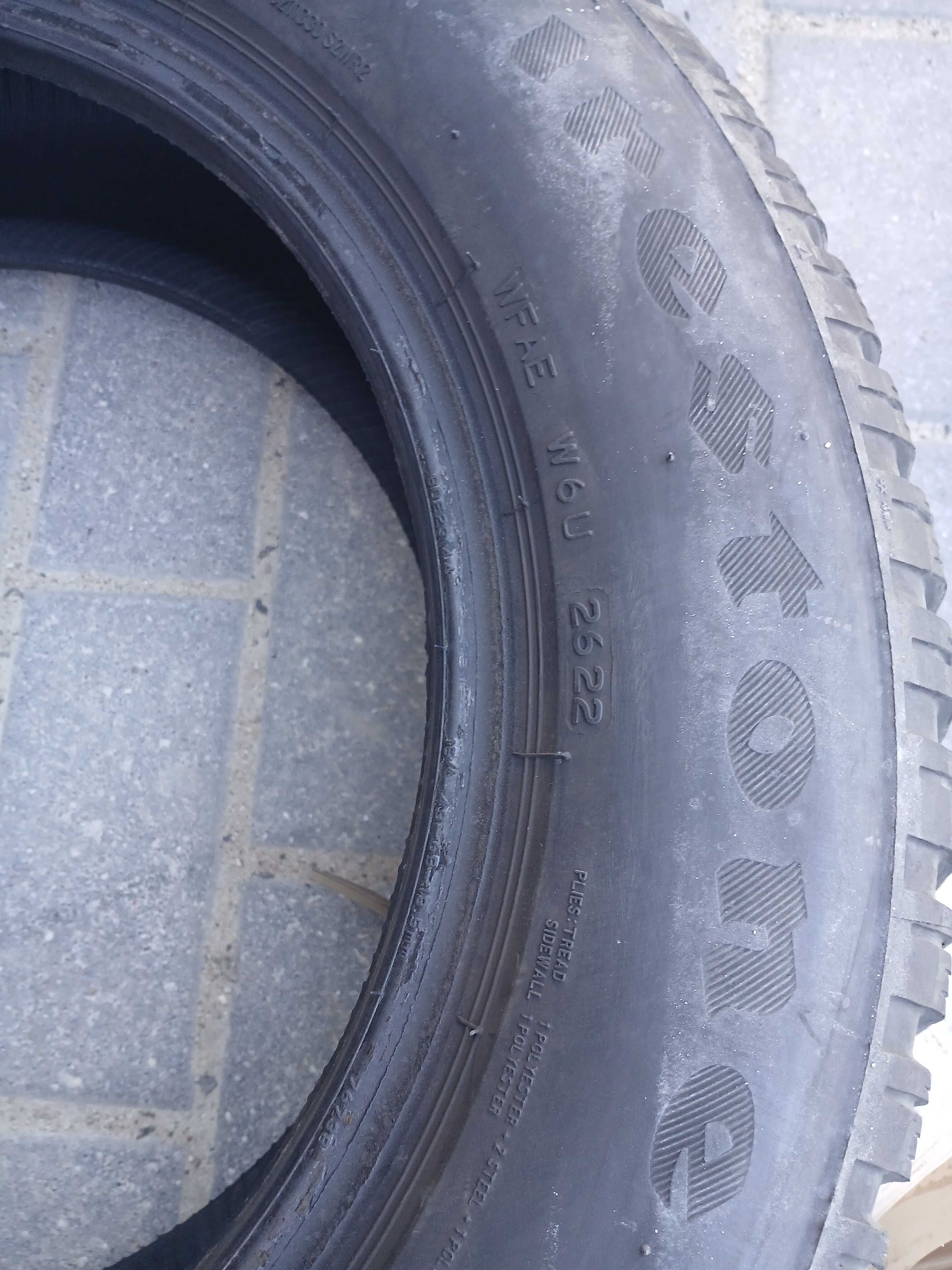 4x używane opony zimowe 195/65 R15 FIRESTONE 2022r Montaż GWARANCJA