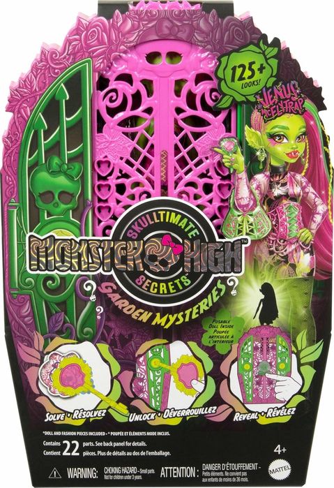 Лялька Монстер Хай Венера Monster High Skulltimate Secrets Doll Garden