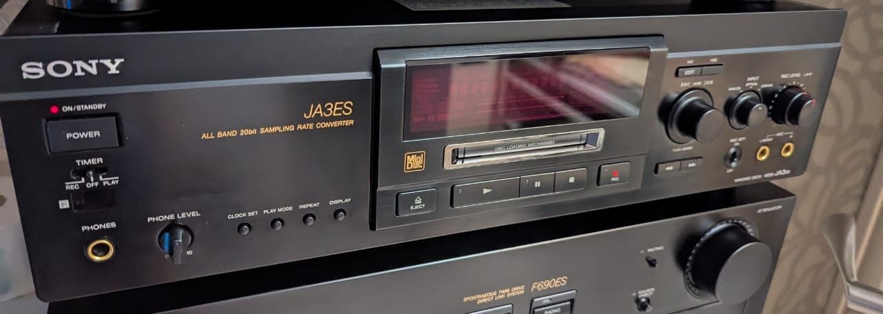 Минидисковая дека Sony MDS-JA3ES