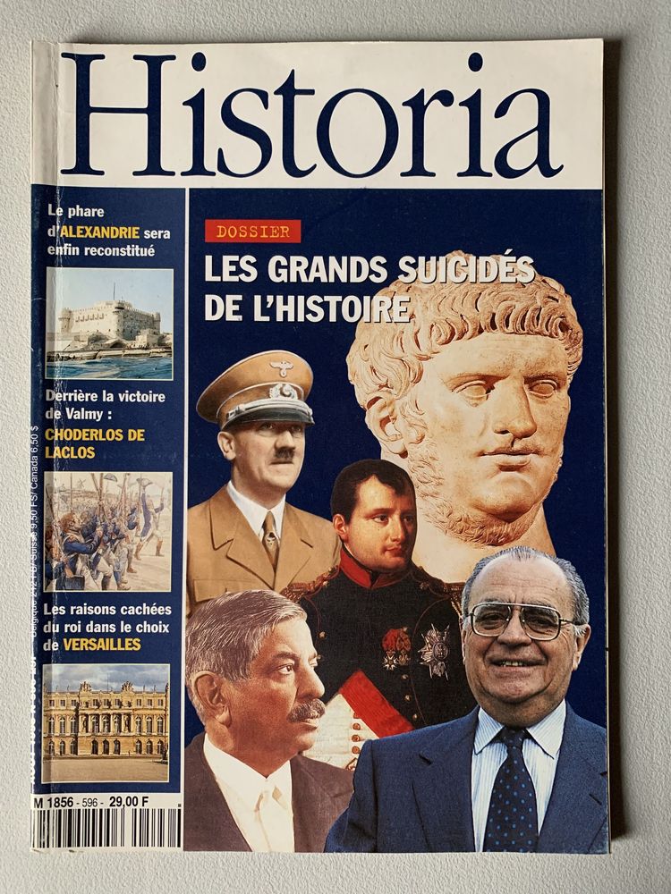Revista Historia - Les Grands Suicidés de L' Histoire
