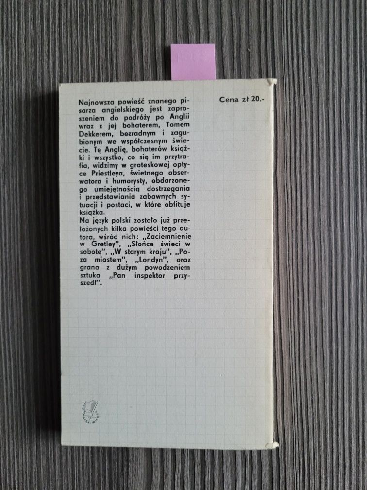 3964. "Znaleziono zgubiono znaleziono" J.B. Priestley