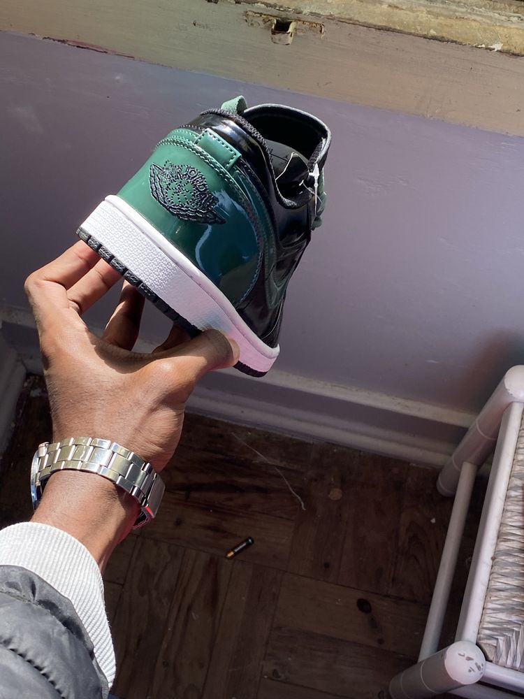 Nike air jordan 1 Low verniz