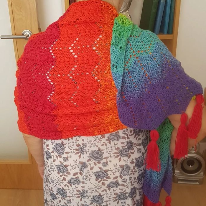 Écharpe Rainbow.