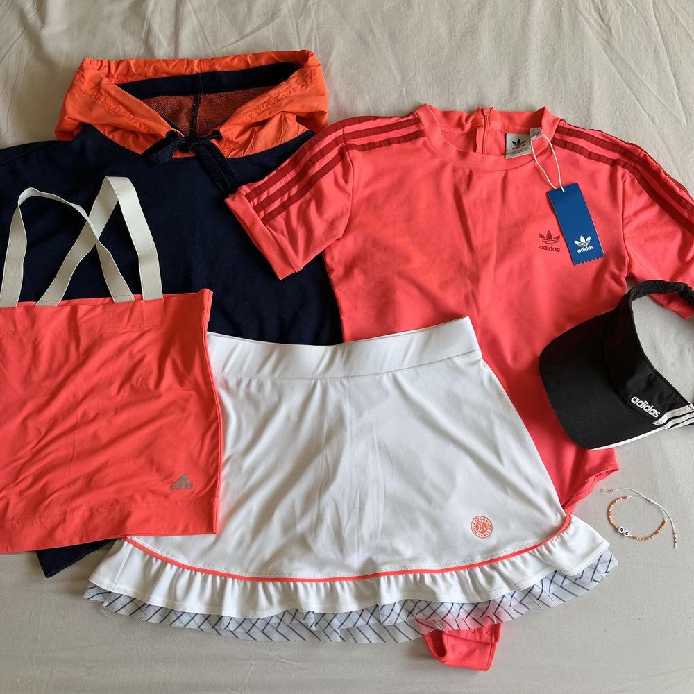 Adidas zestaw tenisowy S/M