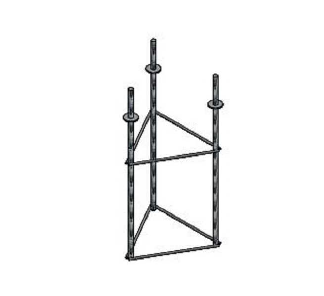 ogrodowa parkowa latarnia żeliwna 2xlampion H-3000mm lampa