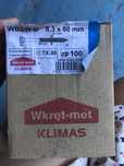 Wkręt MET KLIMAS WBSW -D 6,3x 80mm 100 sztuk