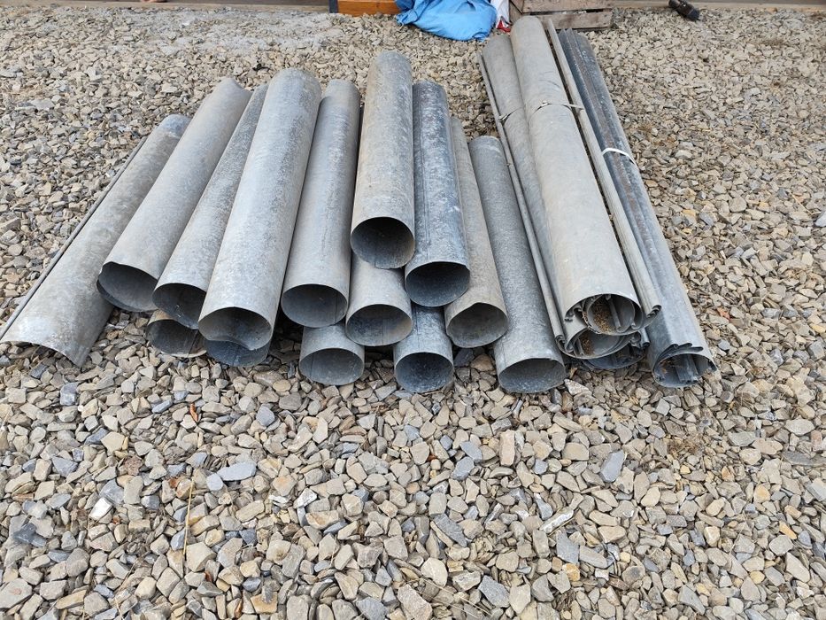 Rynna ocynk nieużywane 15cm stan bdb ponad 40mb