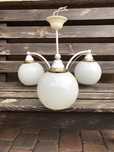 Żyrandol klosz lampa 3-ramienny