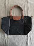 Longchamp le pliage tamanho L preta