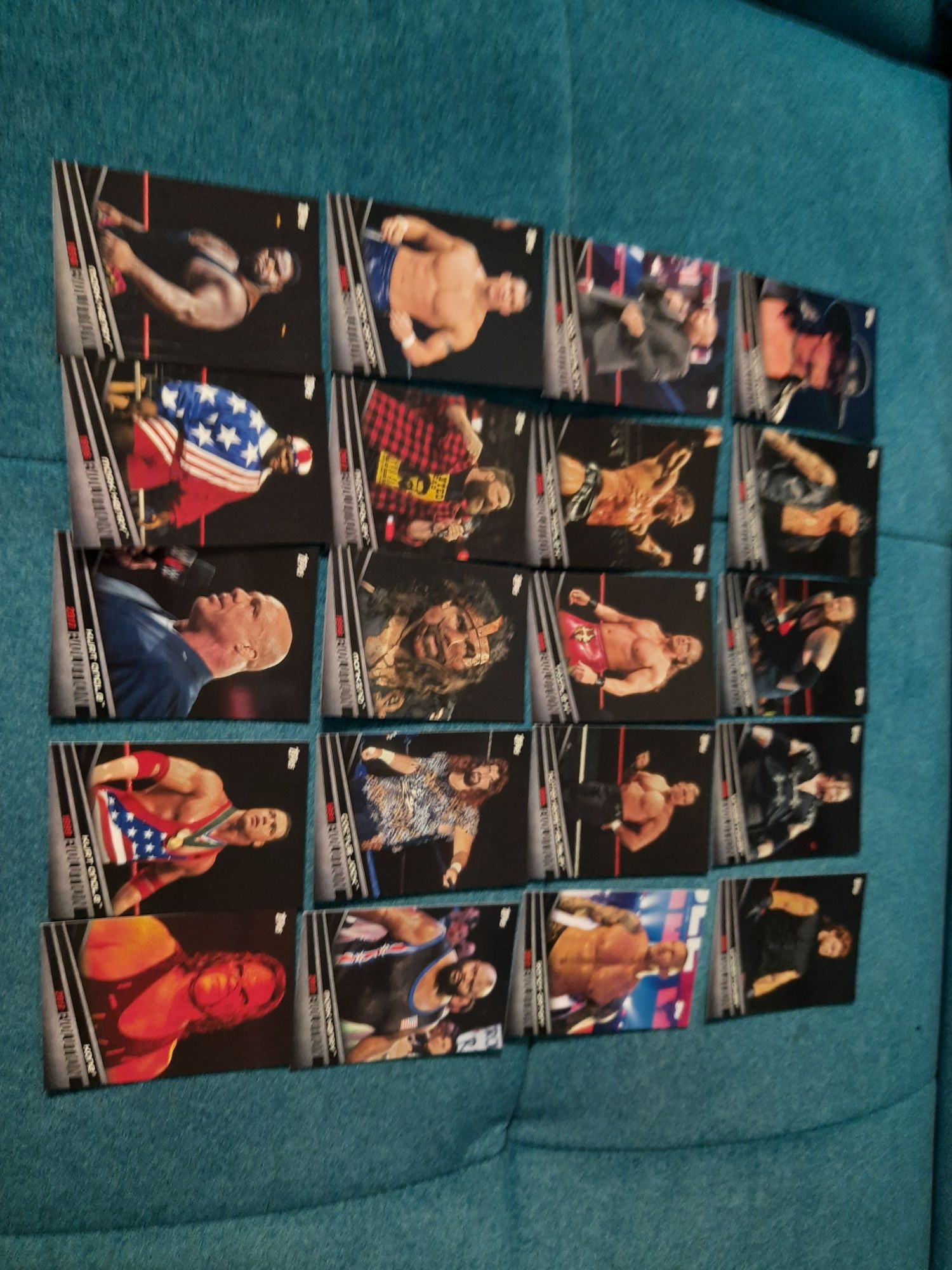 Wwe karty topps 48 sztuk undertaker