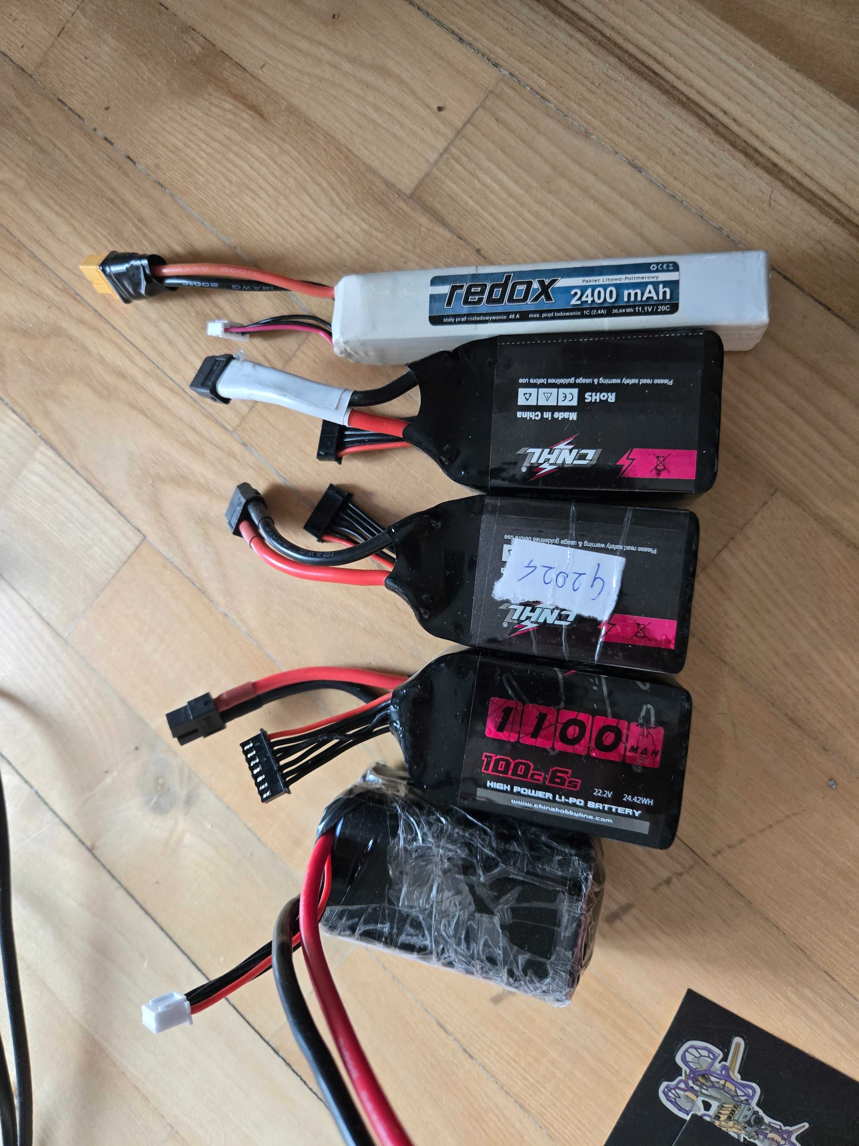 Pełen zestaw FPV 2 drony [Walksnail googles x itp.]