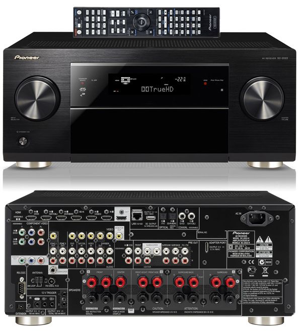 Pioneer Amplificador AV SC-2022 Preto