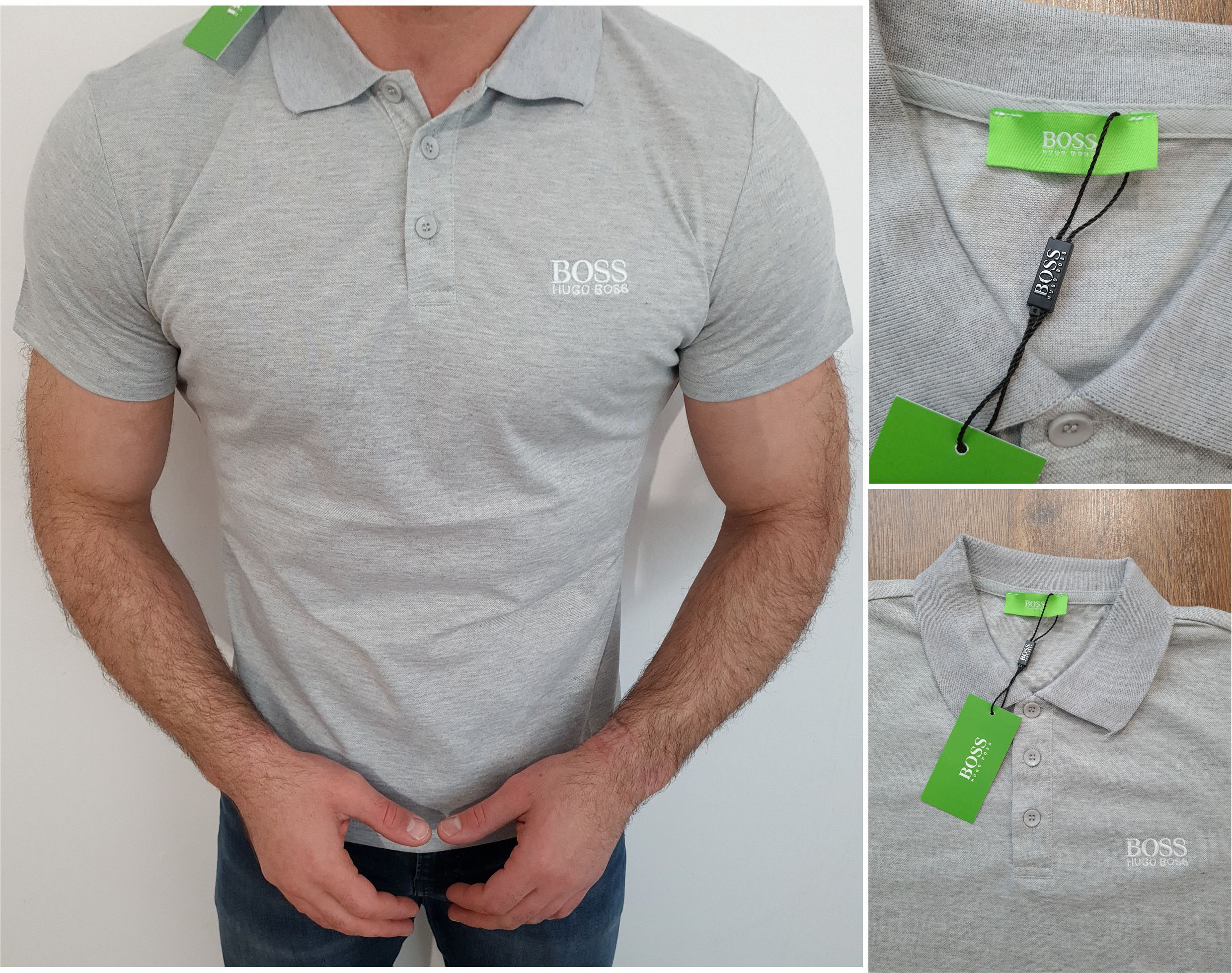 Polówka męska Hugo Boss wyszywana SUPER JAKOŚC S-XXL