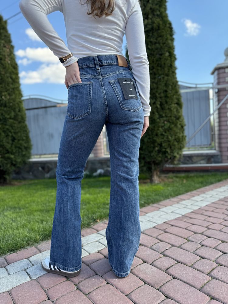 Джинси Massimo Dutti flare 34 р