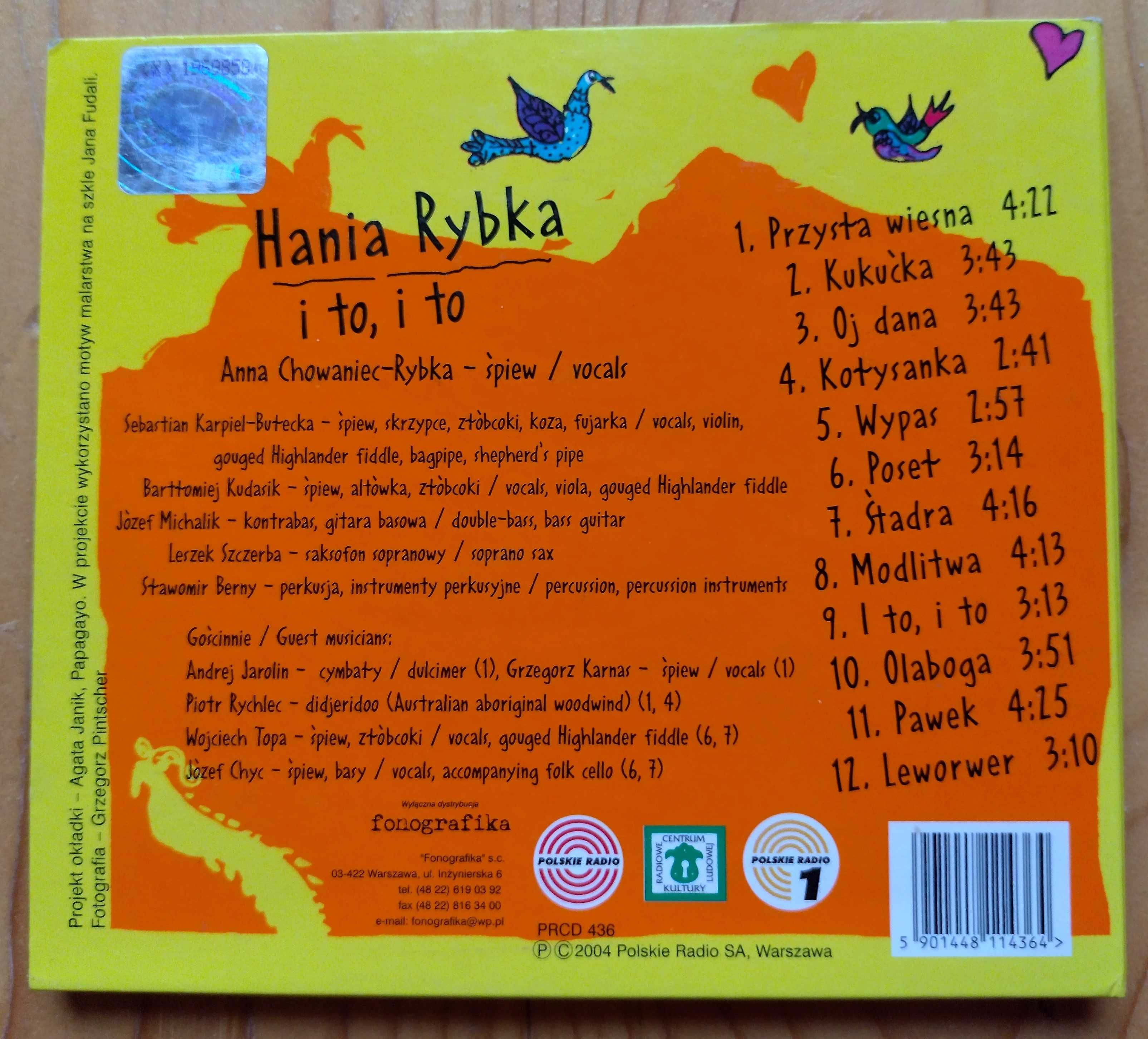 Hania Rybka – I To, I To - CD