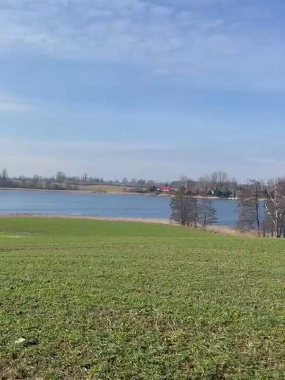 Działka z linią brzegową na Szlaku Wielkich Jezior