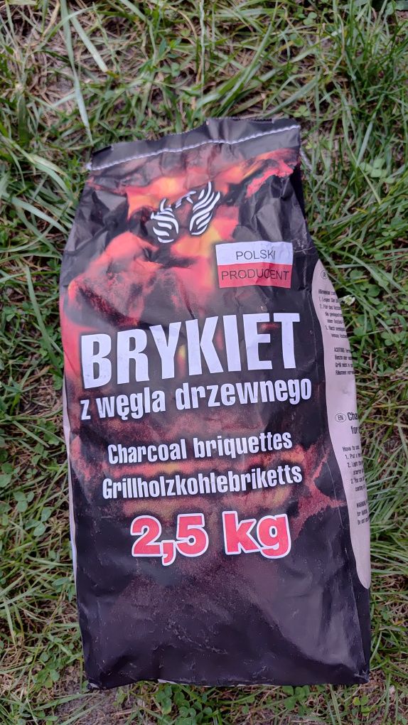 Brykiet do grilla grilla 2.5 2,5 kg kilograma