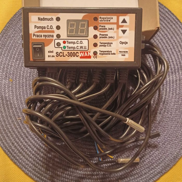 Sterownik regulator pompy CO dmuchawy SCL-300C