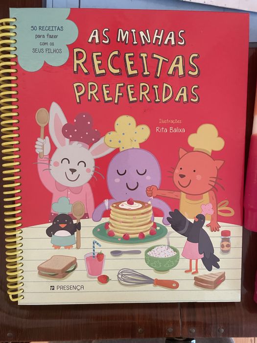 Livro de receitas para os mais novos